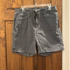 Orvis Everyday Chino shorts, size 14, gray